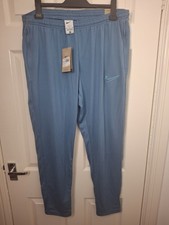 Mens Nike Dri Fit Academy Track Pants Joggers Blue Storm Xxl 2xl New Tracksuit