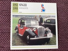Singer, SM Roadster,   1951