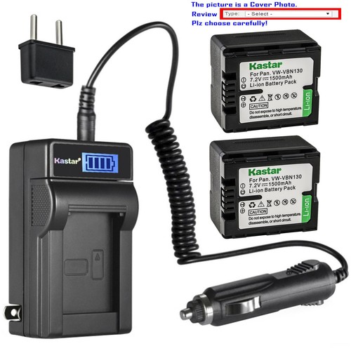 Kastar battery lcd - kastar, charger