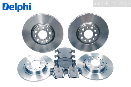 Delphi front rear - front, brake