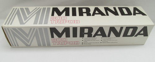 Miranda 800 tripod solid - miranda, build
