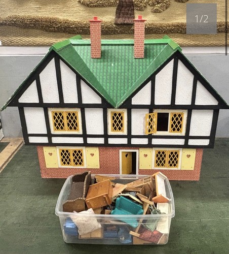 1950s dolls house scale - 1950s,