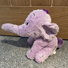 Exclusive Disney Store Heffalump Plush Winnie the Pooh Purple Elephant Toy