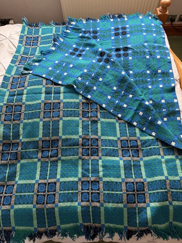 Vintage welsh wool tapestry - vintage,