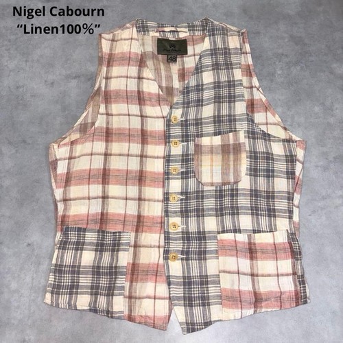 Nigel cabourn linen vest - cabourn,