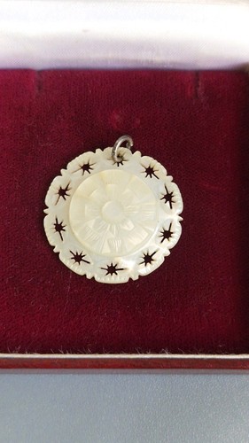 Vintage white mother pearl - vintage, of
