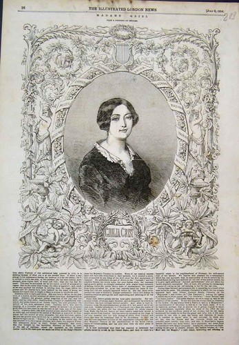 Original old antique - original, print