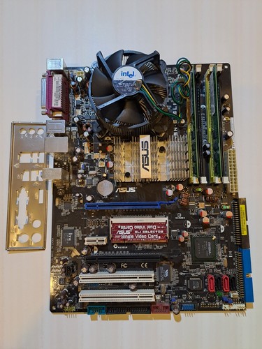 Asus p5n sli intel e6600 - sli,