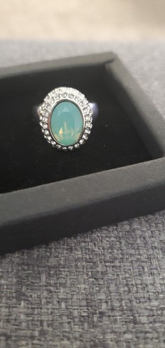 Original rhodium plated opal - plated,
