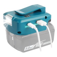 Adp05 Power Source Battery Adapter with USB Phone Charger for Makita 14.4v 18v
