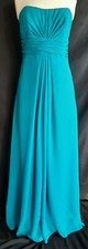 Womans jade/teal bridesmaid party prom  dress size 18 