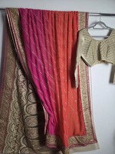Heavy Ombre Indian Sari Saree