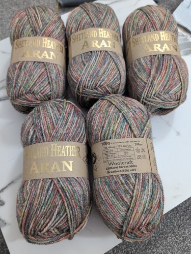 Woolcraft shetland heather - shetland,