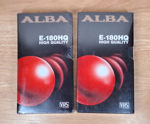 New blank vhs tapes sealed - tapes,