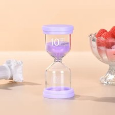 Colorful hourglass sand timer - sand,
