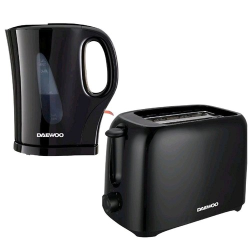 Daewoo black kettle and - daewoo,