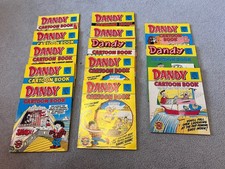 Vintage Dandy & Beano Comic Library Cartoon Books Bundle – 1980s