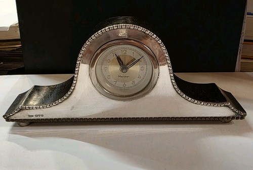 Antique silver fronted oak - silver,