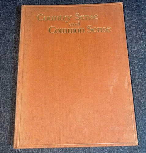 Country sense common - &,