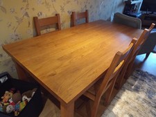 Laura Ashley Oak Dinning Table
