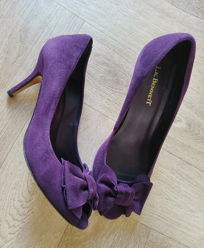 Bennett purple suede - l, k