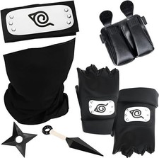 6PCS Naruto Cosplay Toy