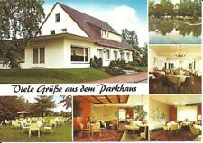 Postcard Vreden Kr. Borken Parking Garage Bernhard Greven, Restaurant, Beer Garden from 1977