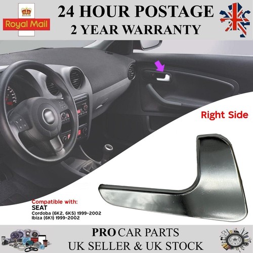 Interior door handle chrome - door,