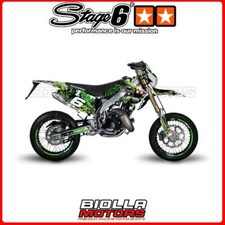 S6-058804/GR STAGE6 GRAPHICS GREEN / BLACK HM CRE/BAJA ENDURO 50CC (VERSION '06) 