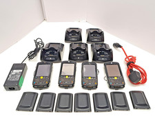 Motorola  MC55A0 1D/2D Barcode Scanner Bundle | 4 Units + 5 Stands + 7 Batteries