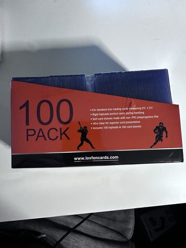 100 standard card top loaders - 100,