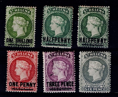 Helena stamps 1880 to - qv,