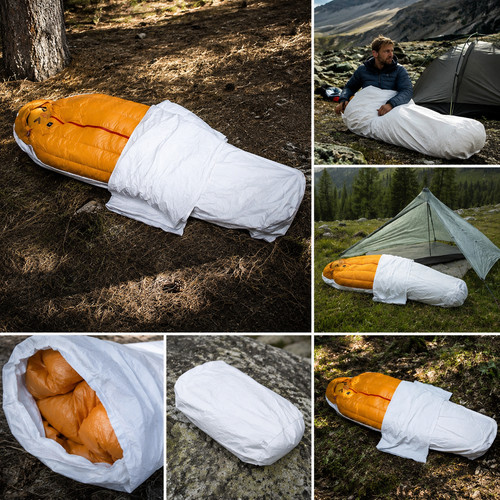 Tyvek sleeping bag - tyvek, liner