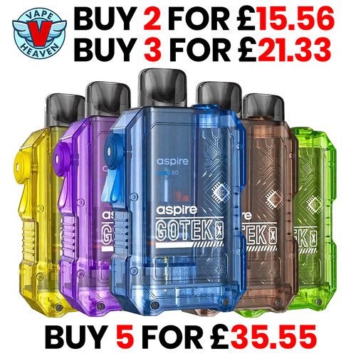 Vape heaven aspire gotek - aspire, x
