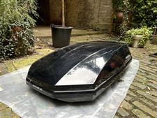 Halfords Exodus 470L glossy black roof box