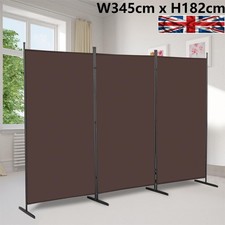 3-Panel Folding Room Divider
