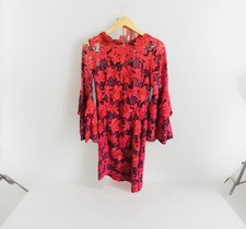 Coast Dress Floral Lace Big Sleeves Retro Style Dress Events Christmas party 