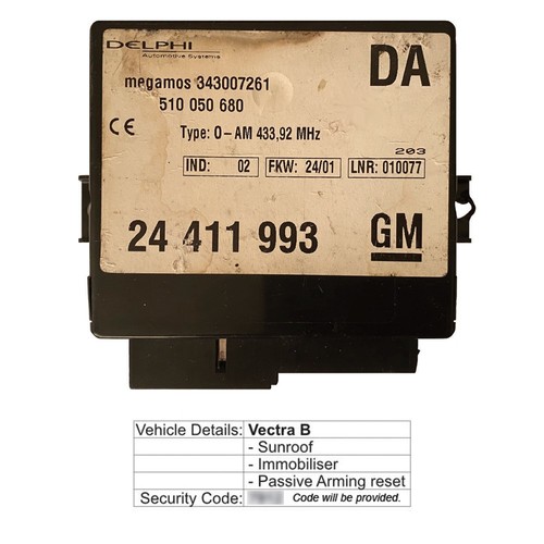 24411993 comfort control - 24411993,
