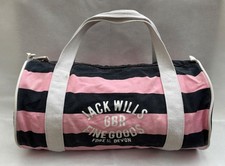 Jack Wills Gym Bag Blue Pink