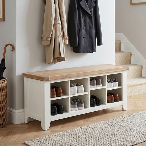 Shoe storage bench - shoe,