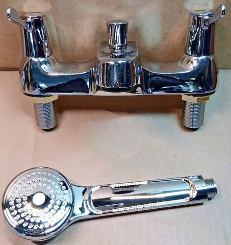 Bath shower mixer tap - shower, lever