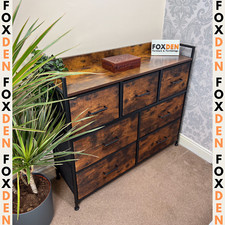 Rustic large chest - large, drawers