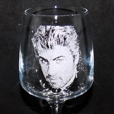 Engraved 'GEORGE MICHAEL' Wine