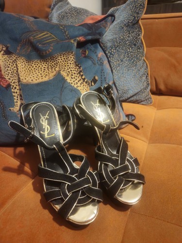 Ysl women black high heeled - high,