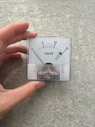 Vintage voltmeter date - vintage,