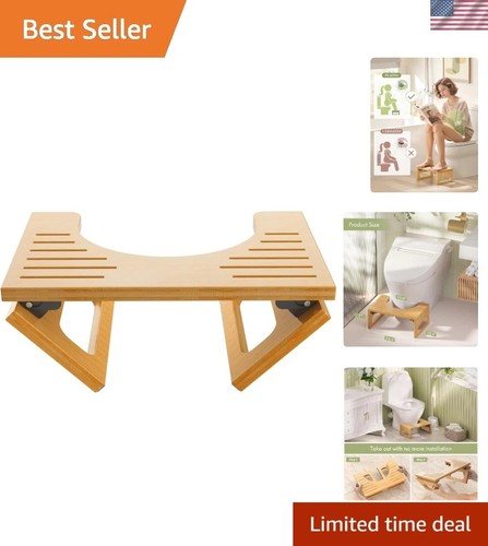 Inches bamboo toilet stool - 7,