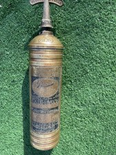 PYRENE Brass Fire Extinguisher GPO Post Office Vintage Car Vehicle Commercial P1
