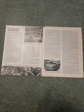 TRIUMPH TR5 PI REPORT MOTORSPORT JULY 1969AUGUST 1968