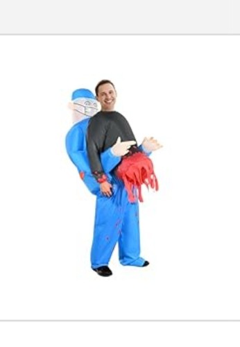 Inflatable surgeon lift - surgeon, up