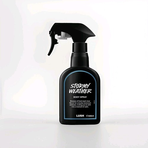 Lush stormy weather body spray - weather,